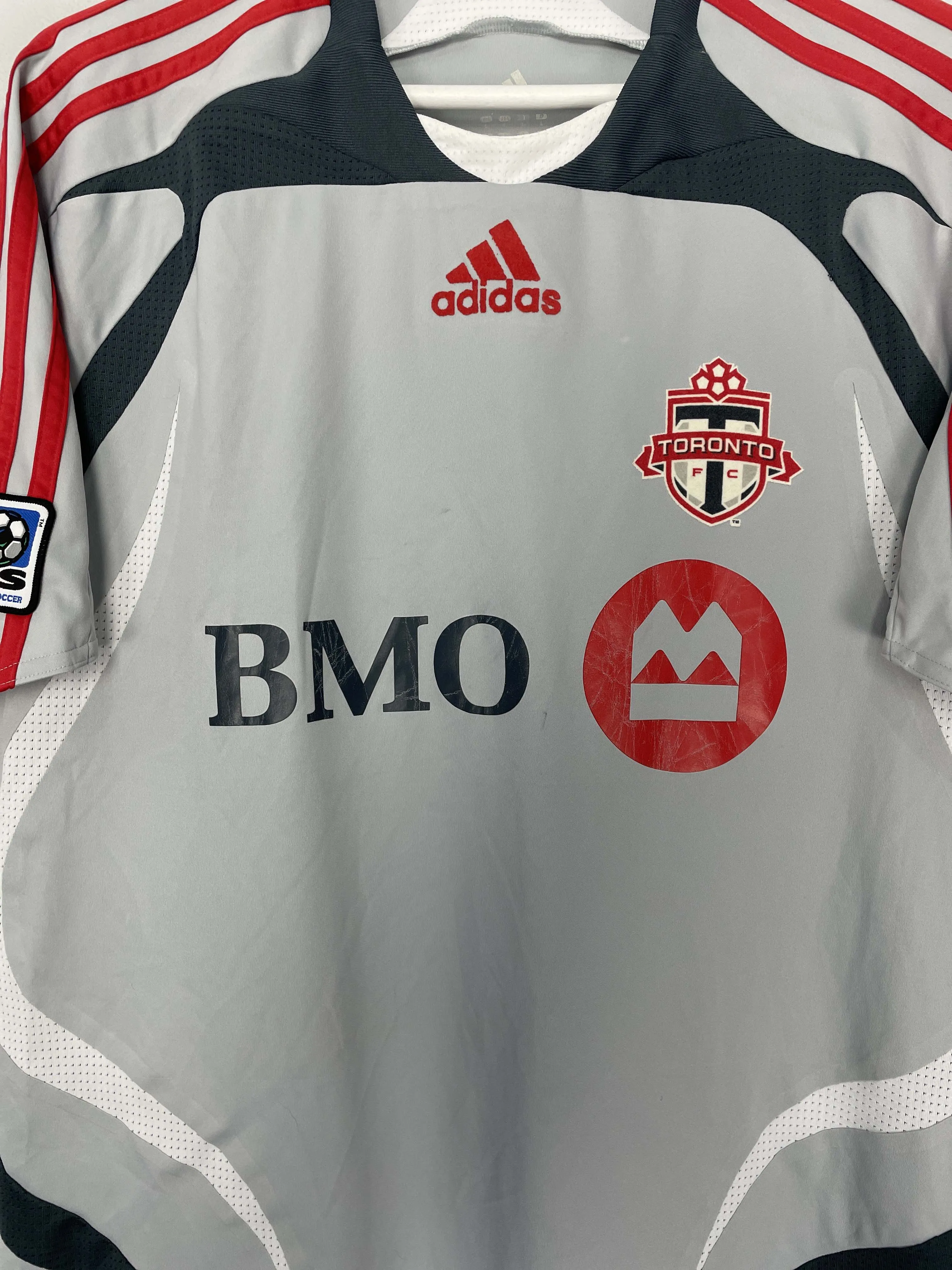 2007/08 TORONTO FC *PLAYER ISSUE* AWAY SHIRT (L) ADIDAS