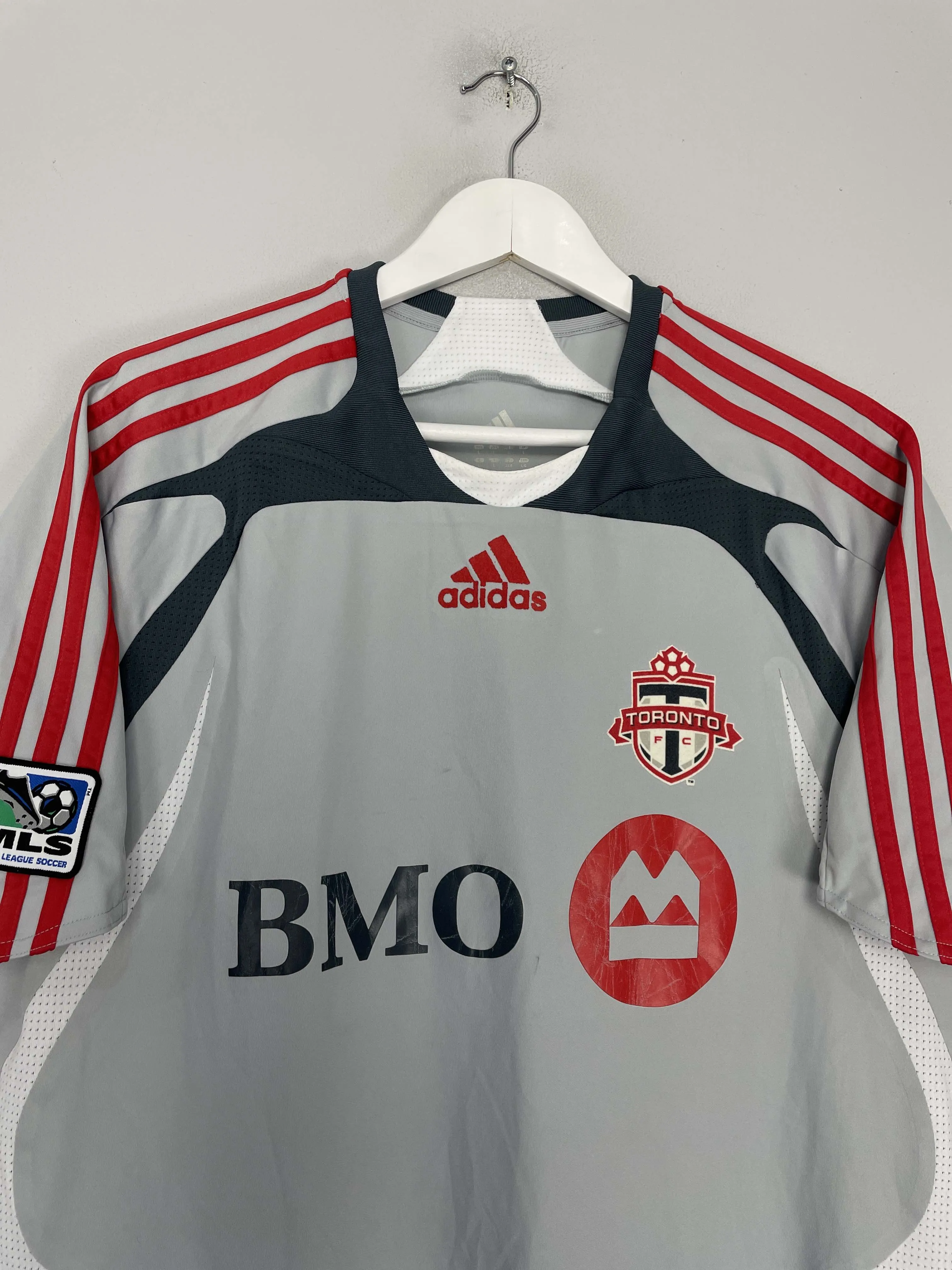 2007/08 TORONTO FC *PLAYER ISSUE* AWAY SHIRT (L) ADIDAS