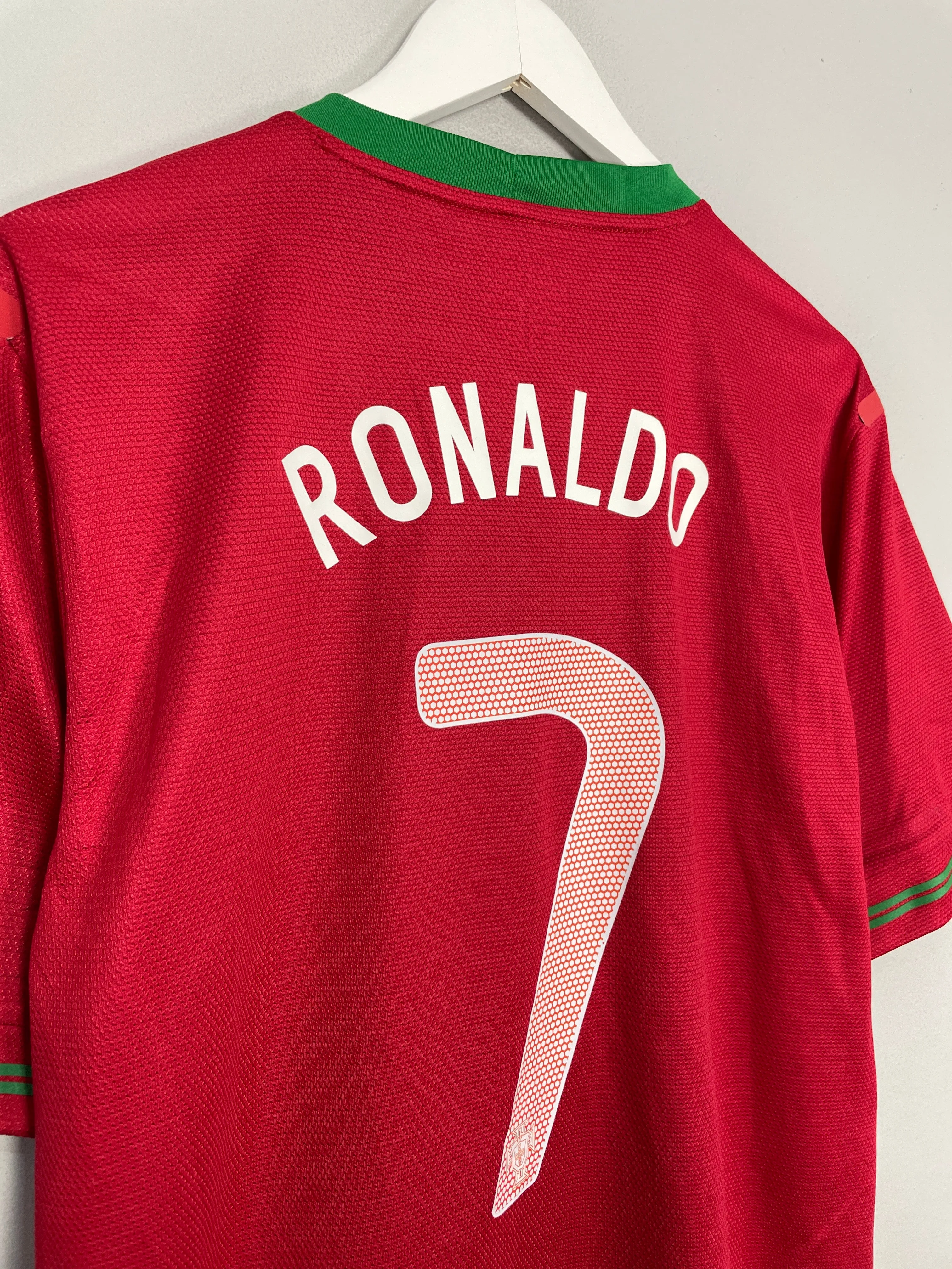 2012/13 PORTUGAL RONALDO #7 *AUTHENTIC* HOME SHIRT (XL) NIKE