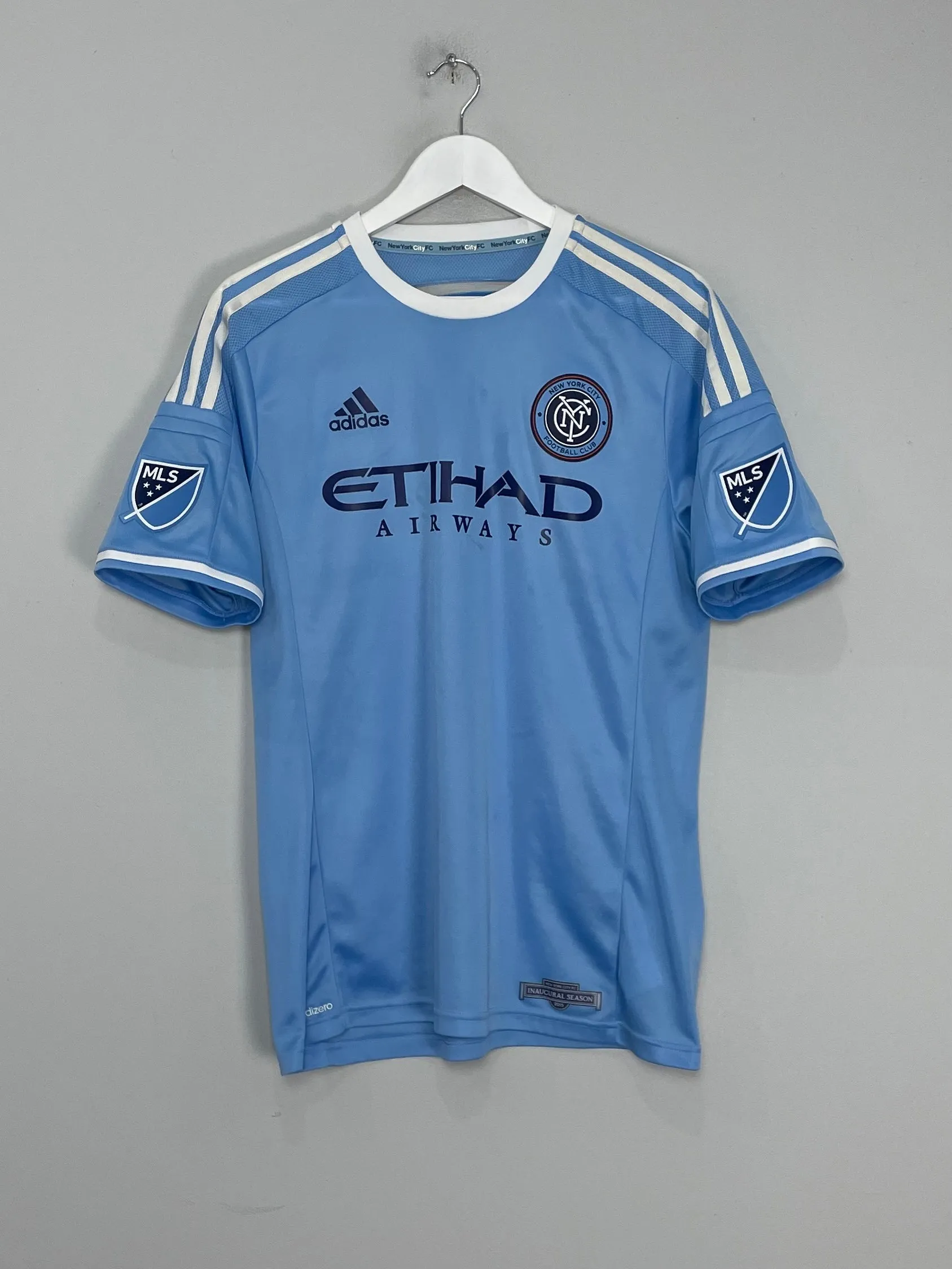 2015/16 NEW YORK CITY PIRLO #21 *AUTHENTIC* HOME SHIRT (L) ADIDAS