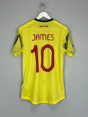 2019/20 COLOMBIA JAMES #10 *AUTHENTIC* HOME SHIRT (M) ADIDAS