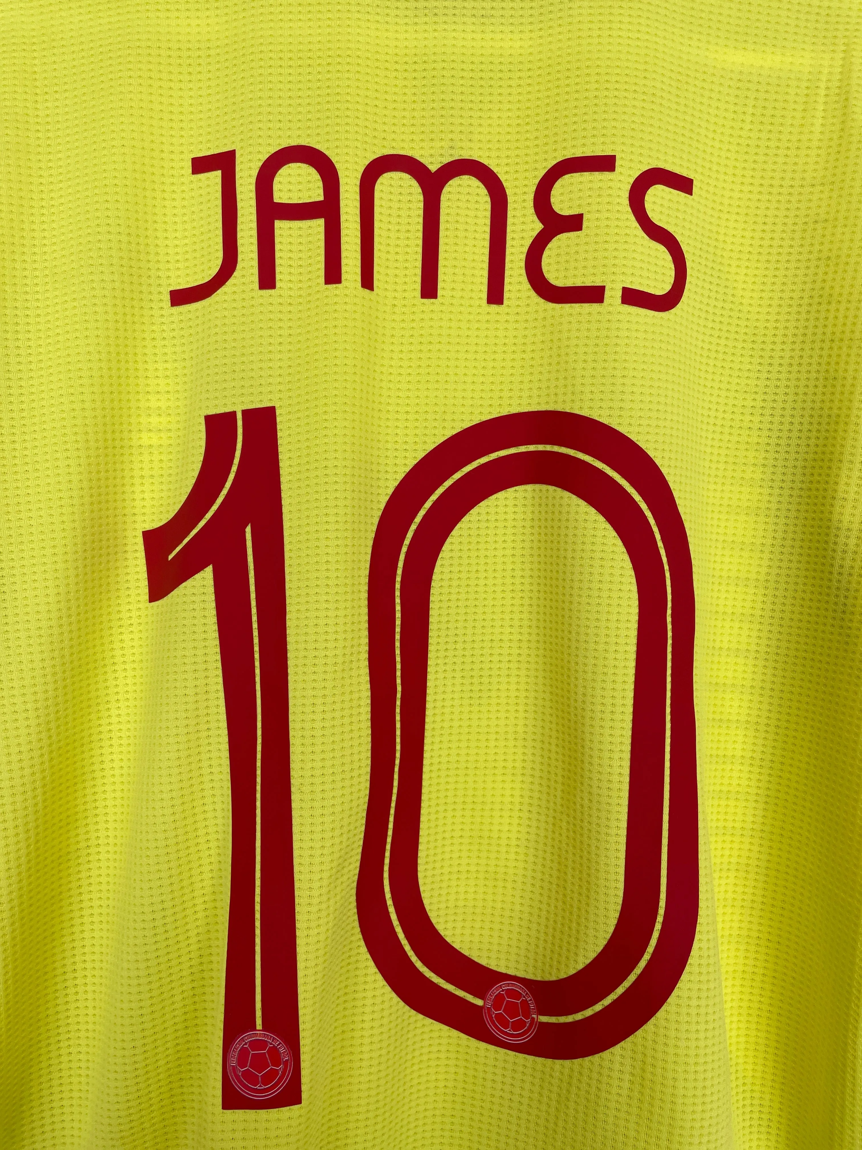 2019/20 COLOMBIA JAMES #10 *AUTHENTIC* HOME SHIRT (M) ADIDAS