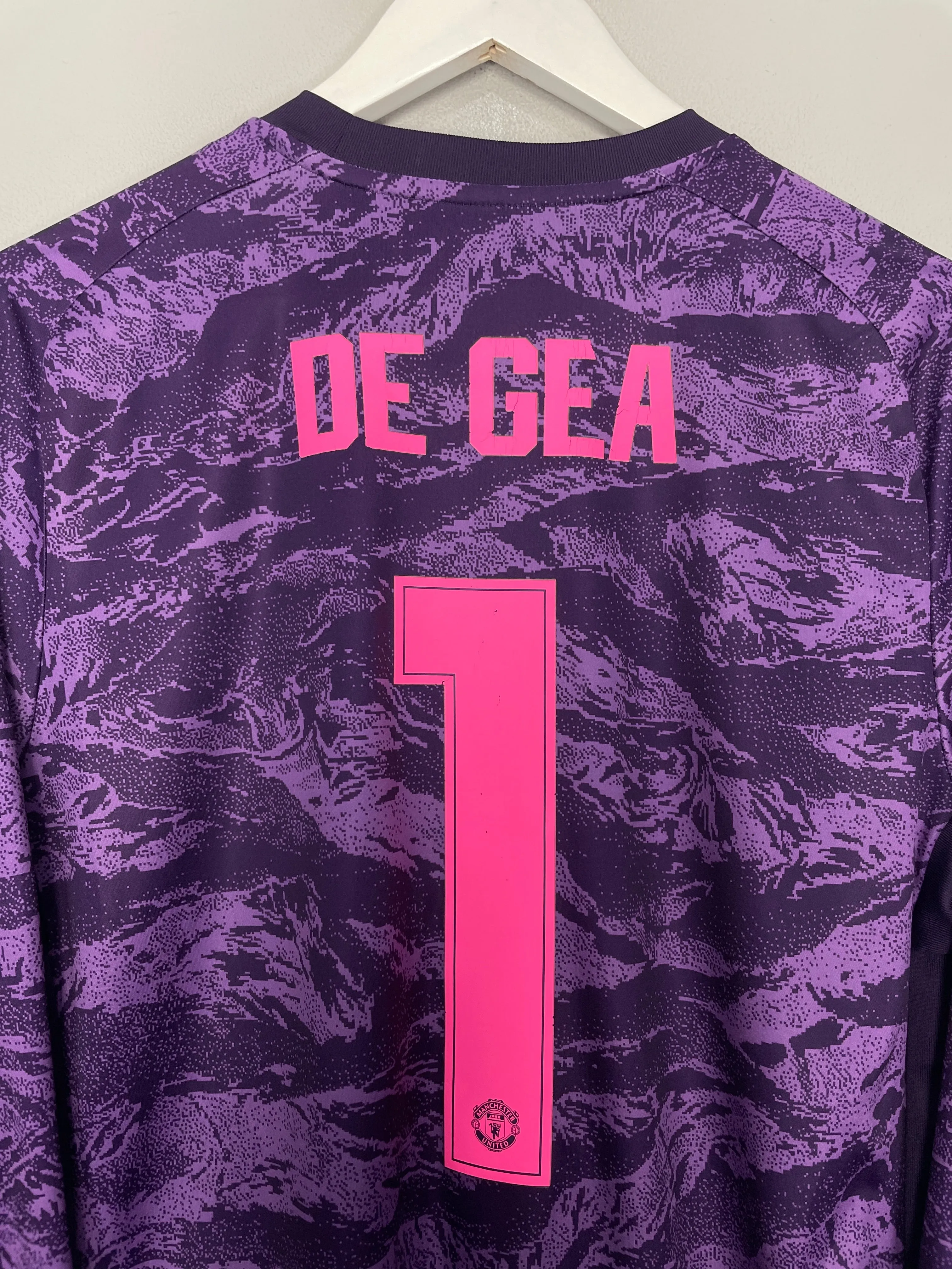 2019/20 MANCHESTER UNITED DE GEA #1 *AUTHENTIC* GK SHIRT (M) ADIDAS