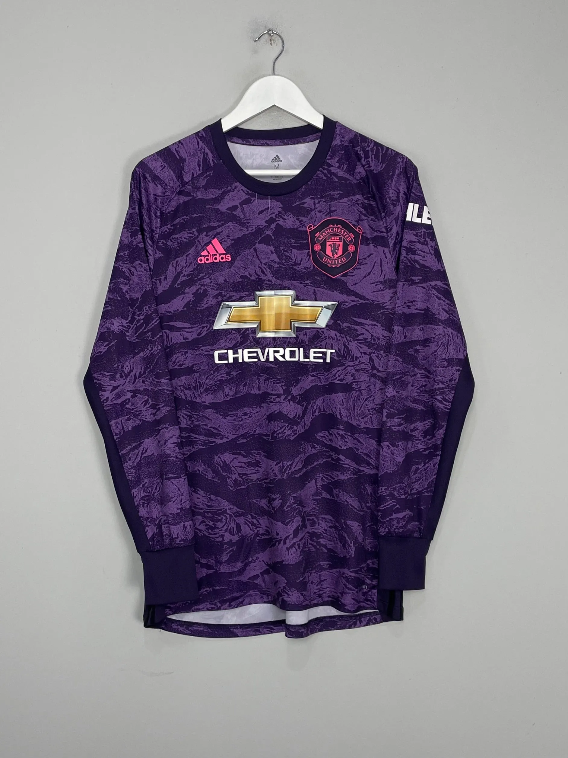 2019/20 MANCHESTER UNITED DE GEA #1 *AUTHENTIC* GK SHIRT (M) ADIDAS