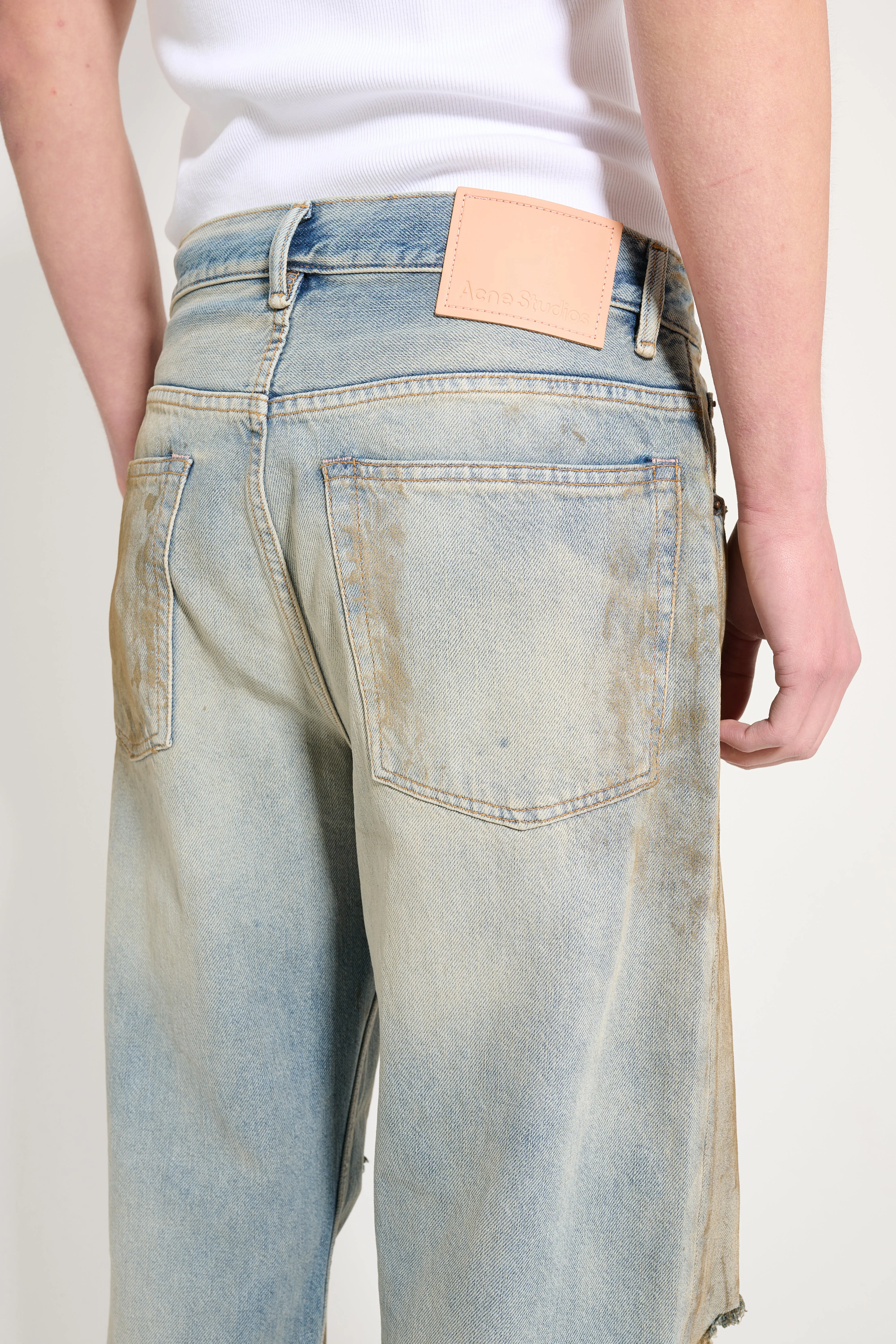 Acne Studios 2021M Loose Jeans Mid Blue