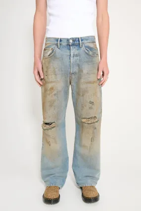 Acne Studios 2021M Loose Jeans Mid Blue