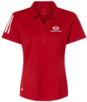 Adidas Ladies Floating 3-Stripes Sport Shirt