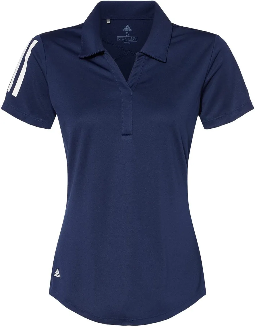 Adidas Ladies Floating 3-Stripes Sport Shirt