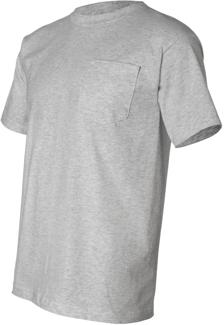 Bayside USA-Made Short Sleeve TShirt with a Pocket