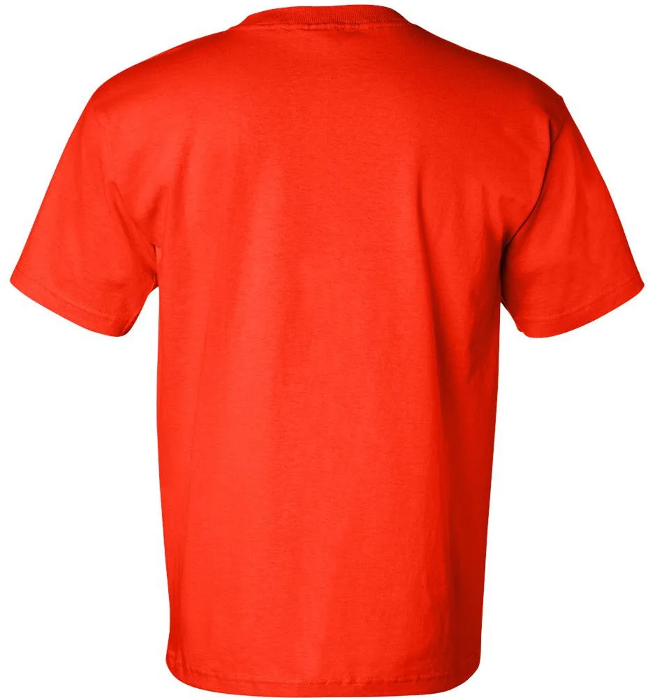 Bayside USA-Made Short Sleeve TShirt with a Pocket