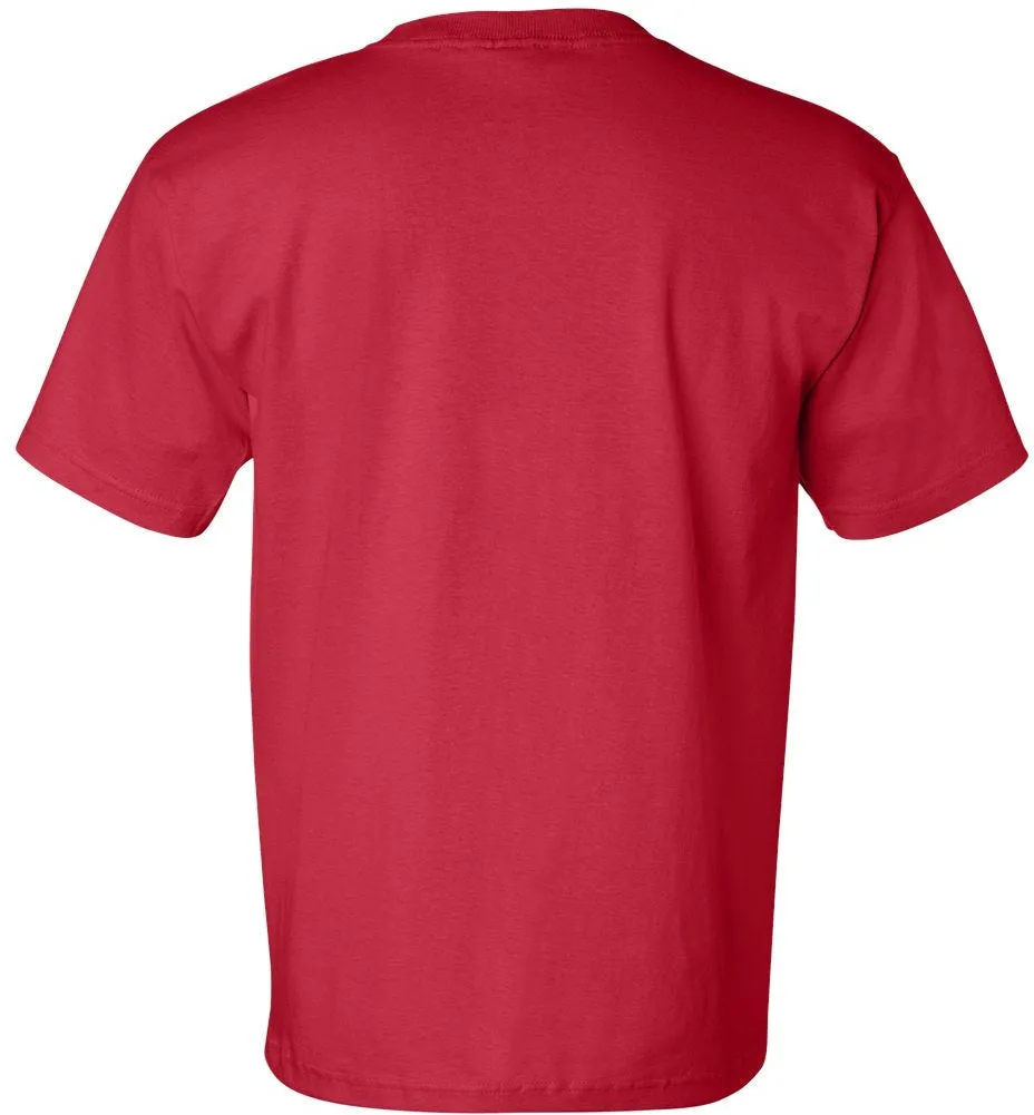 Bayside USA-Made Short Sleeve TShirt with a Pocket