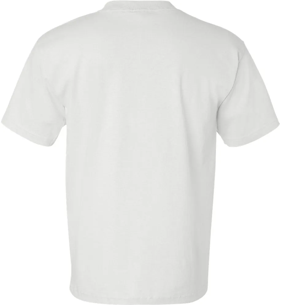 Bayside USA-Made Short Sleeve TShirt with a Pocket