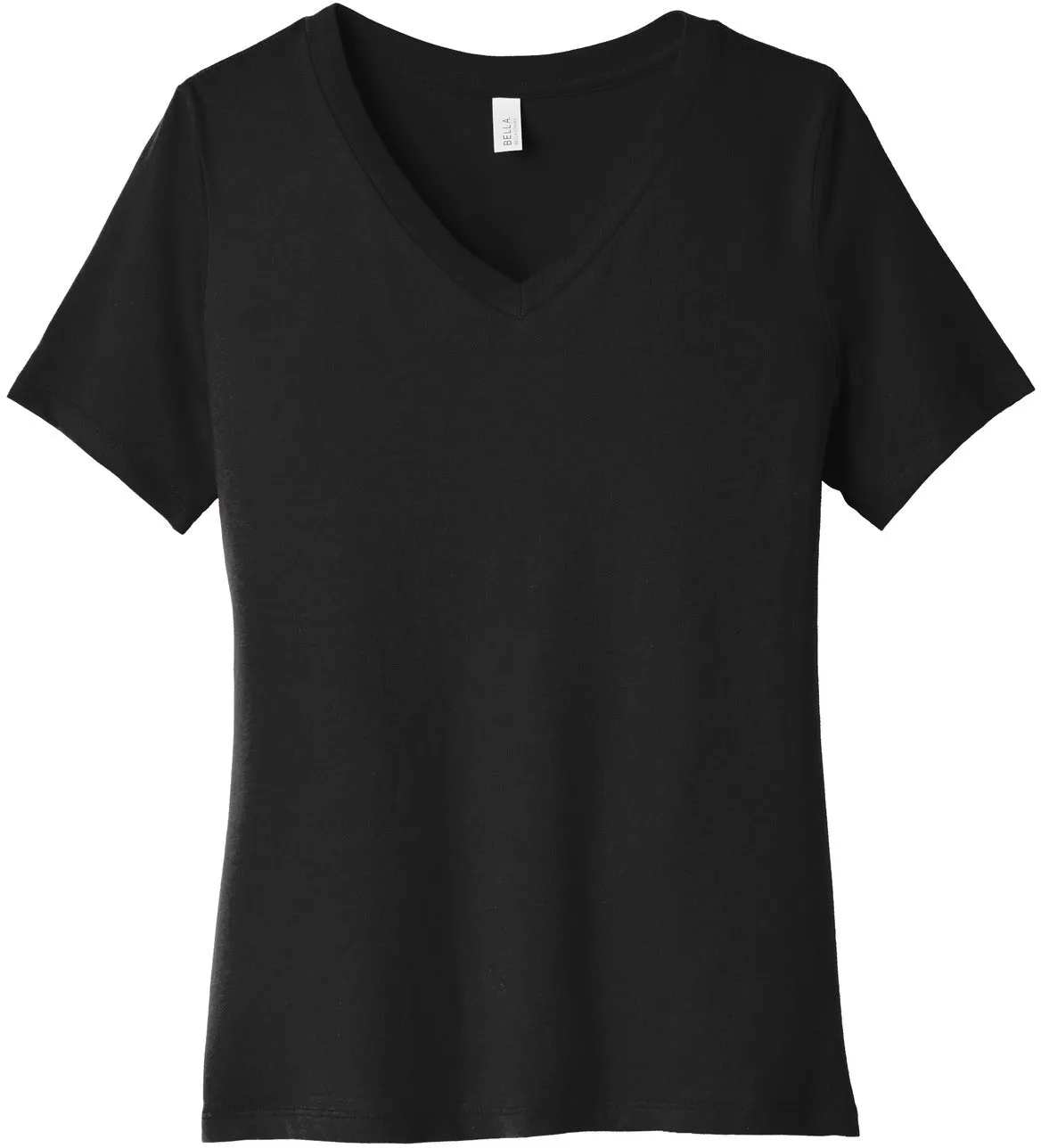 Bella Canvas Ladies Relaxed Jersey Short Sleeve V-Neck Tee