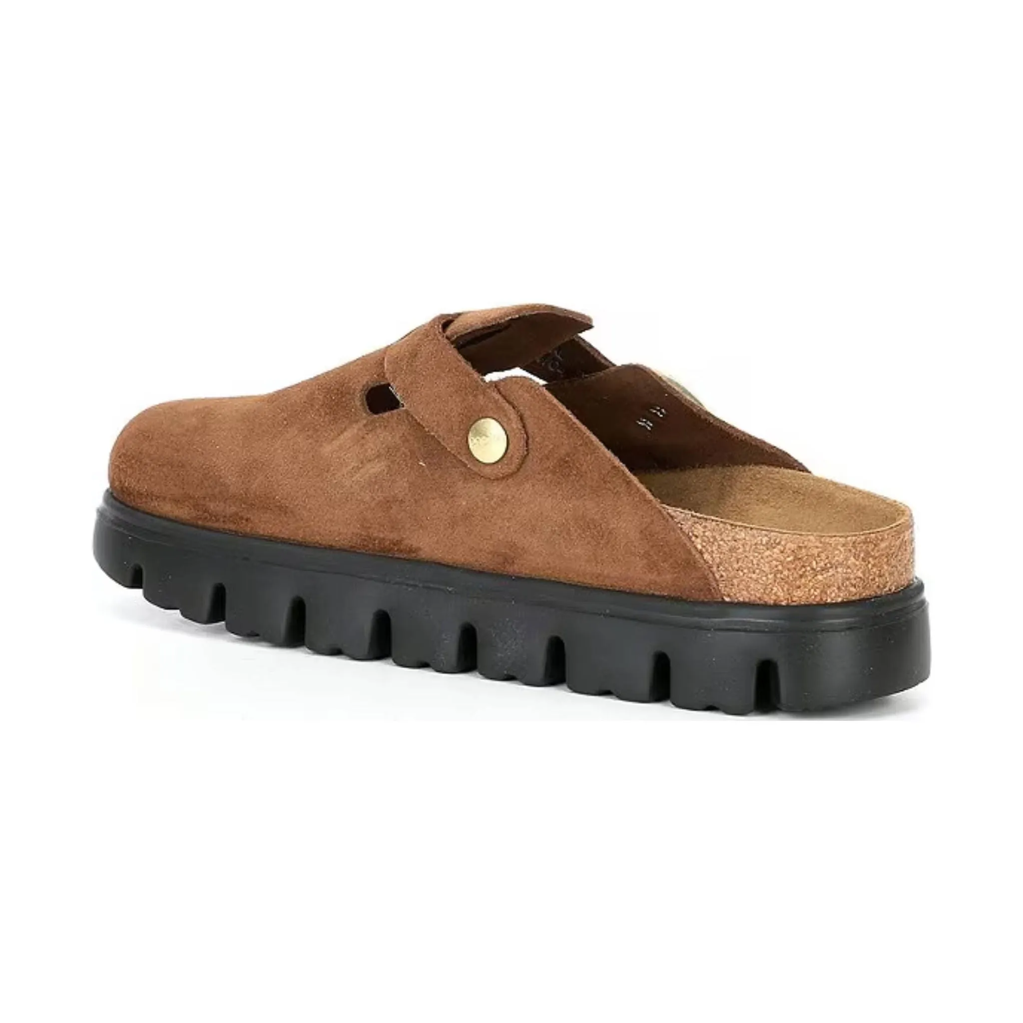 Birkenstock Papillio Boston Chunky Clog - Dark Tea Natural