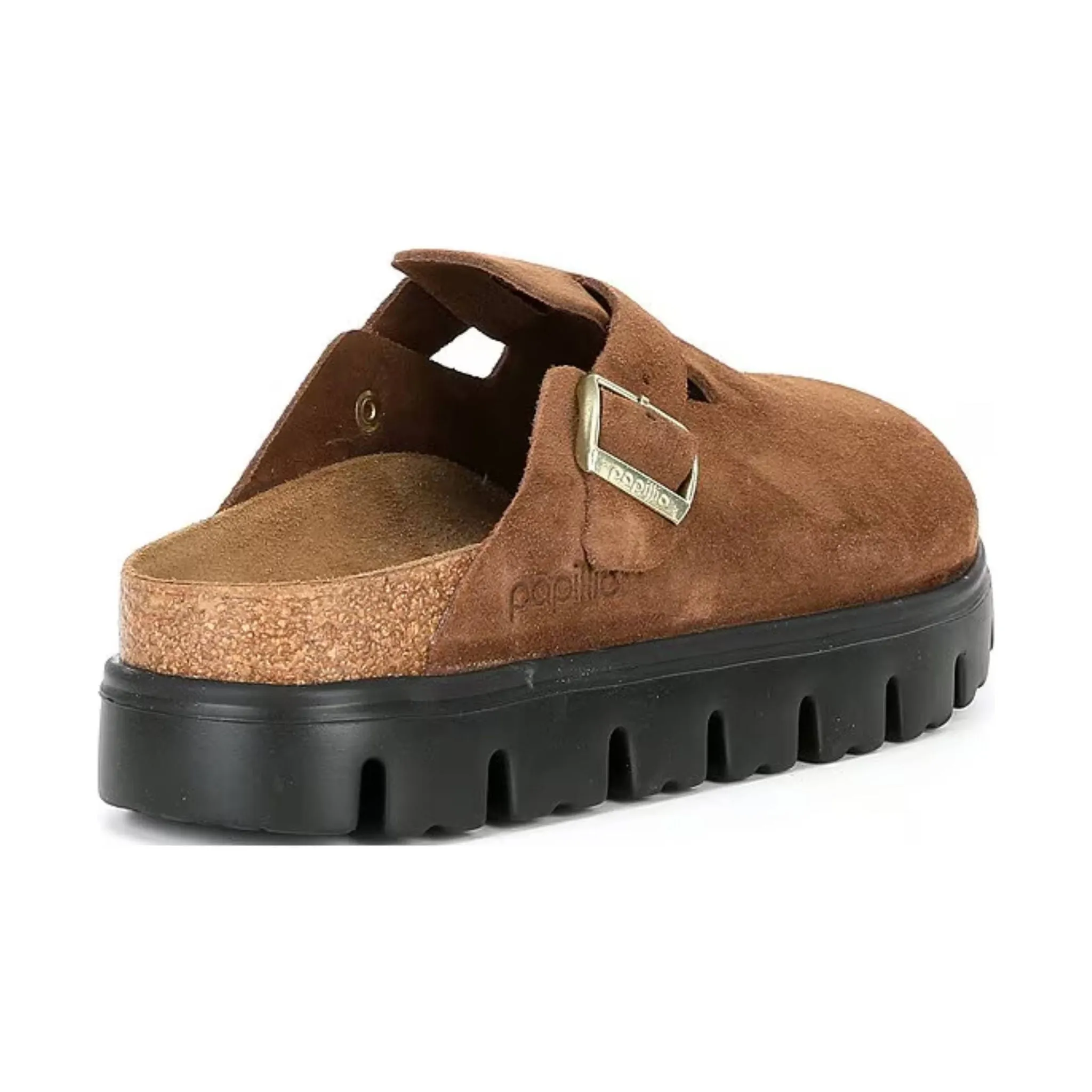 Birkenstock Papillio Boston Chunky Clog - Dark Tea Natural