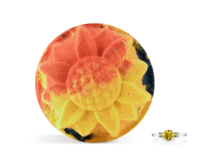 Blue Skies - Sunflowers - Bath Bomb