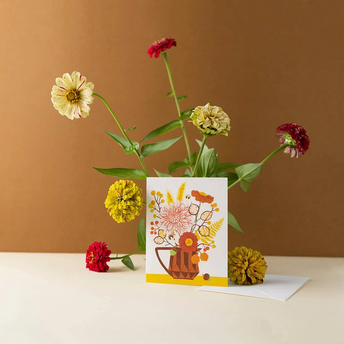 Botanica Paper Co. - FALL VASE | greeting card