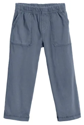 Boys Soft Cotton 3-Pocket Jersey Pants - UPF 50  | Concrete