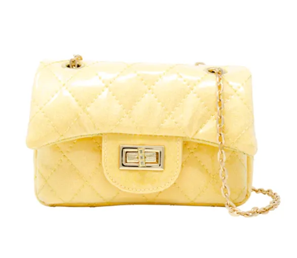 Classic Quilted Sparkle Mini Bag