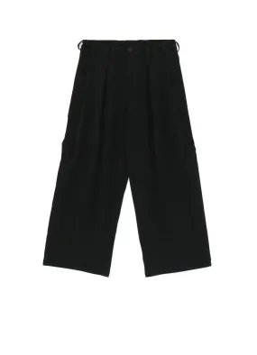 CREPE de CHINE LONG POCKET PANTS