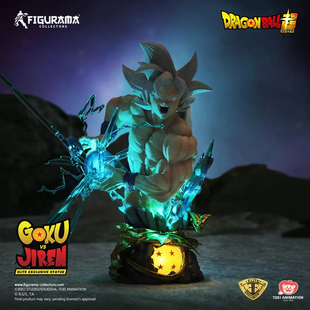 DRAGON BALL SUPER: GOKU VS JIREN ELITE EXCLUSIVE STATUE