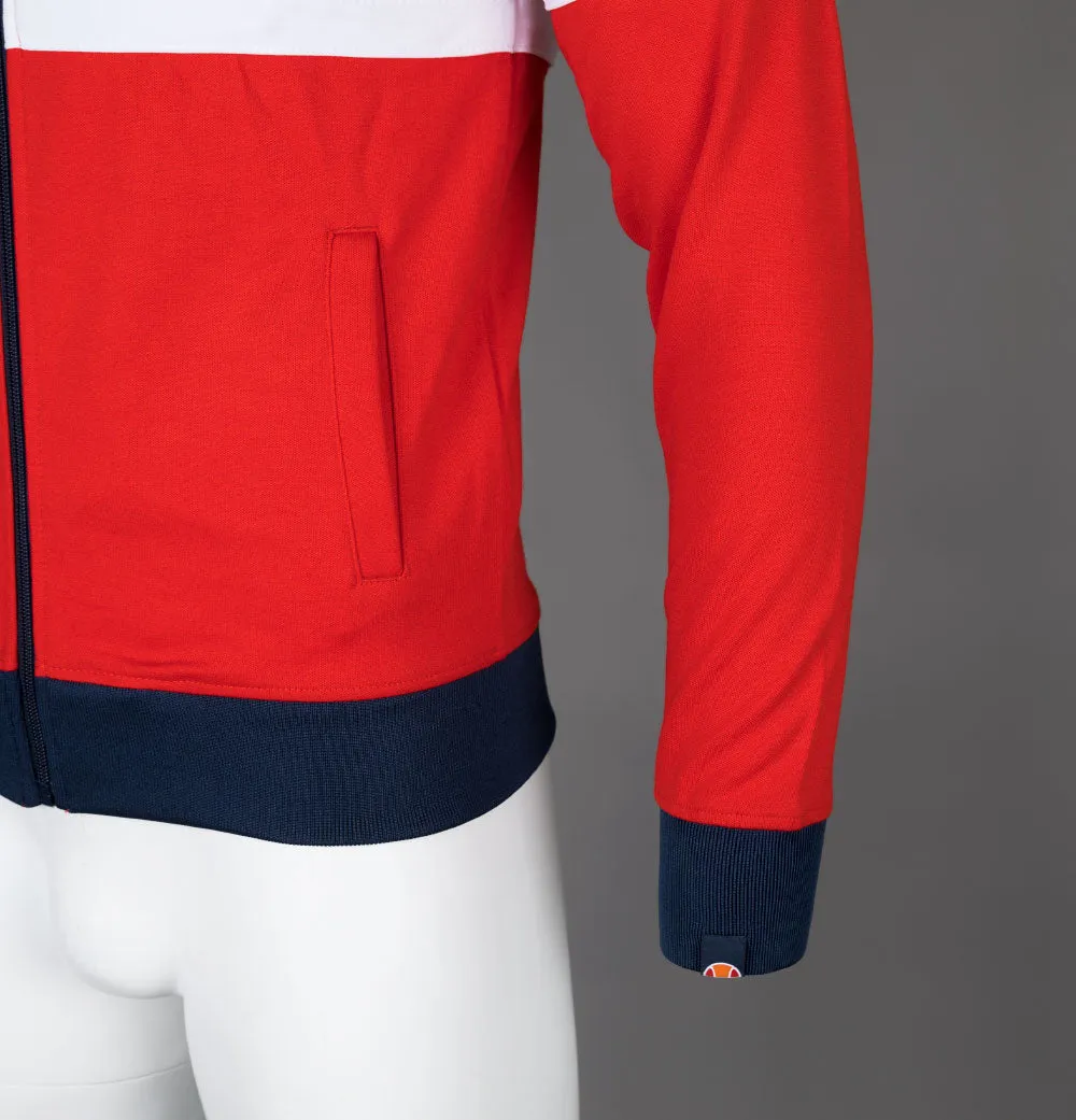 Ellesse Rimini Tracksuit Top Navy/Red/White