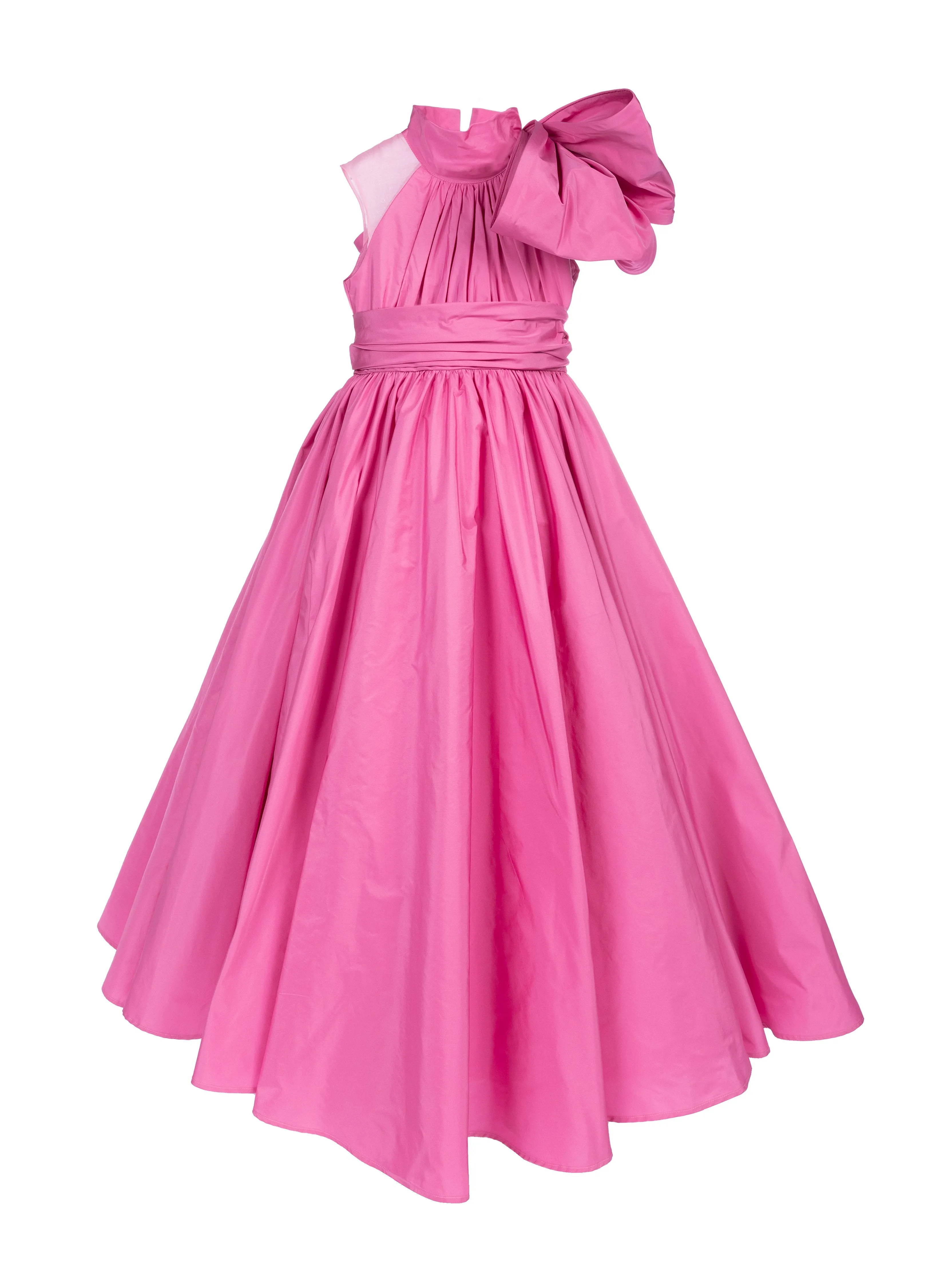 Fuchsia Cotton Dress