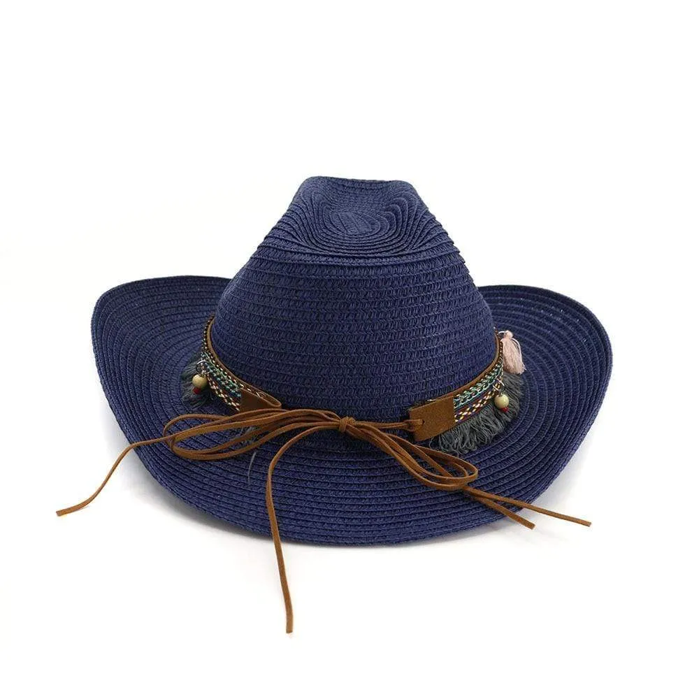 Global Cowboy Straw Hat