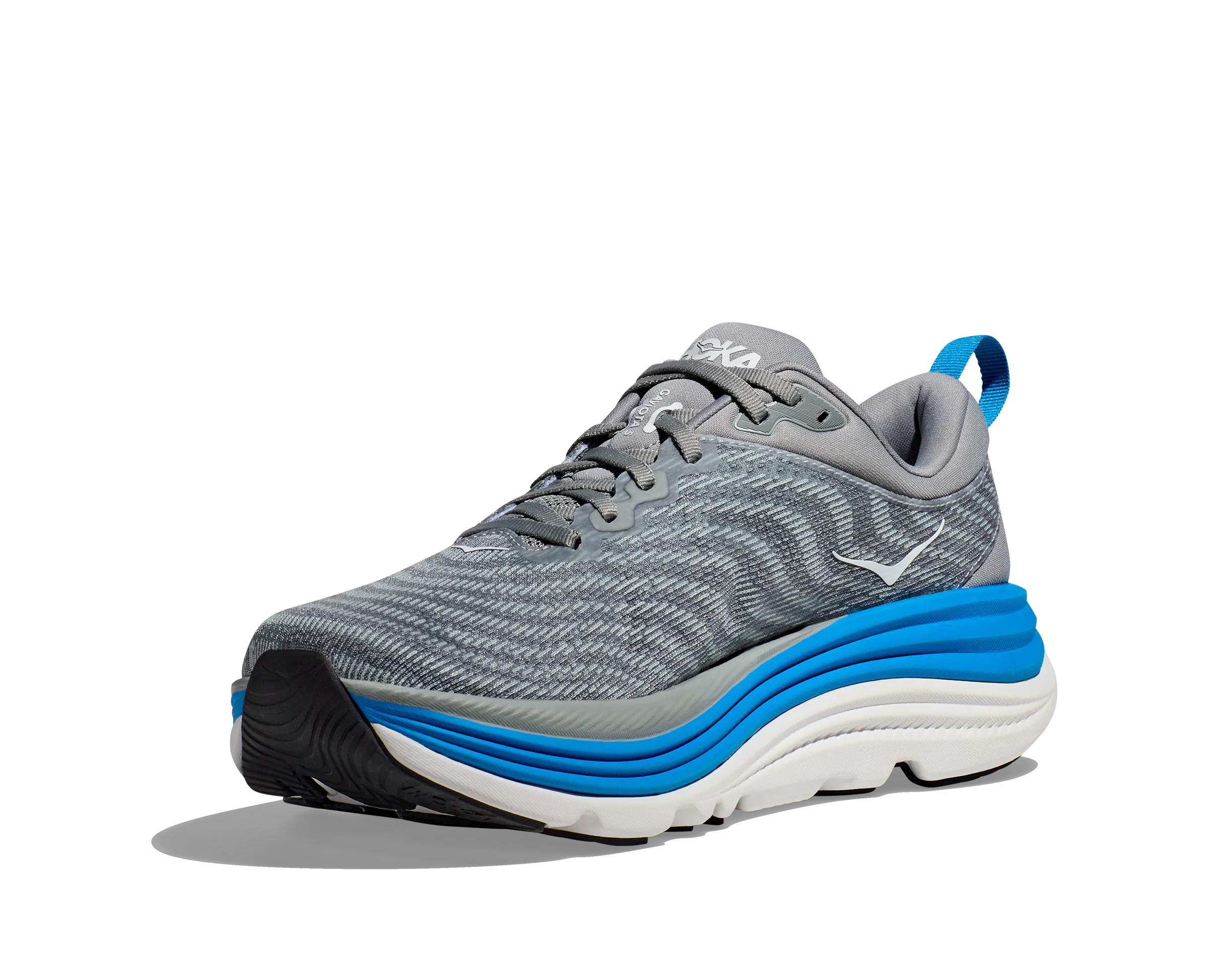 Hoka Gaviota 5 Limestone Blue Wide Men's