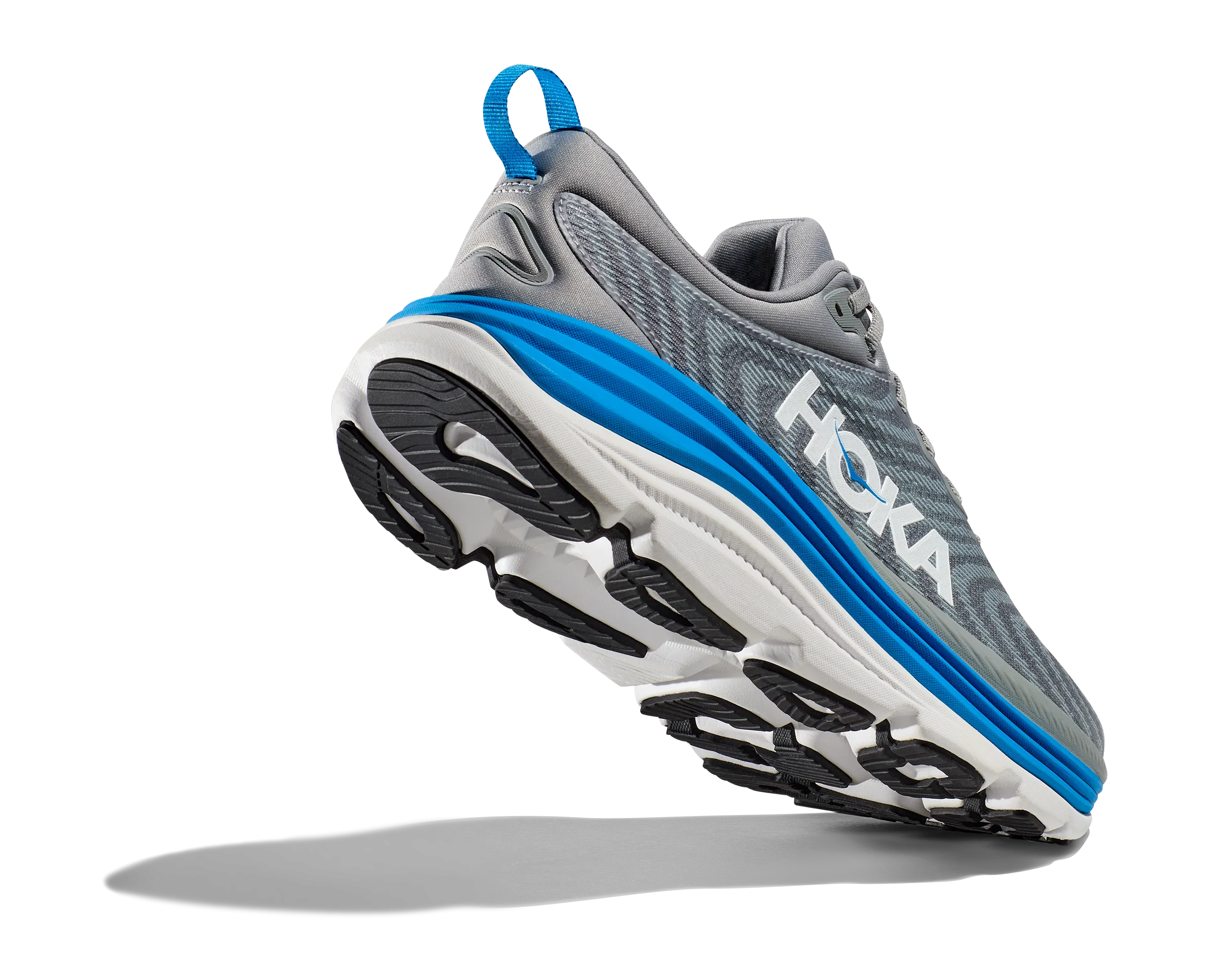 Hoka Gaviota 5 Limestone Blue Wide Men's