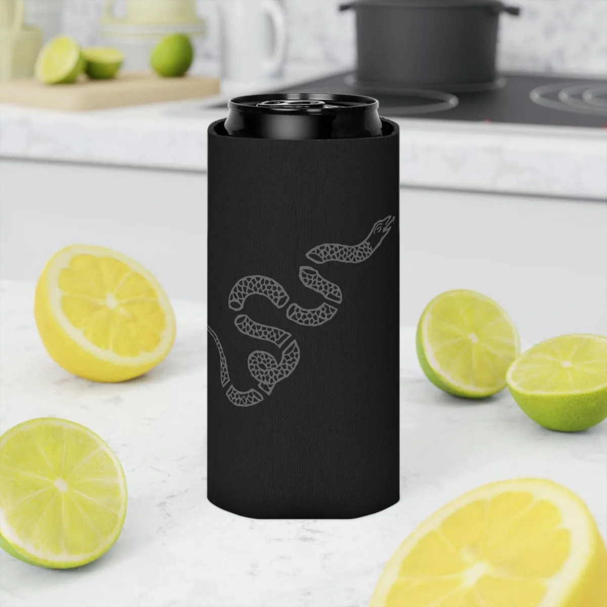 Join or Die Snake Can Cooler