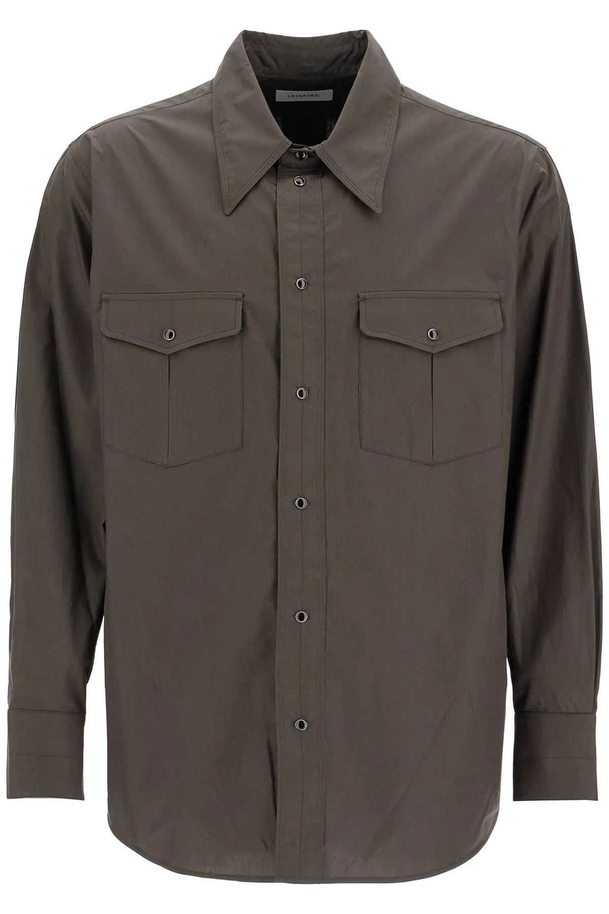 LEMAIRE western shirt with snap buttons