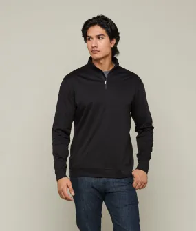 Lightweight Quarter Zip :: Black