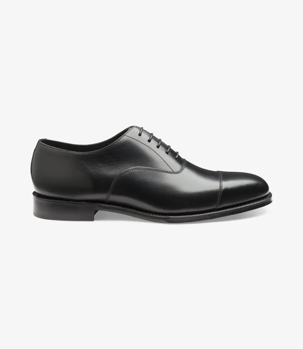 LOAKE Aldwych calf oxford shoe - Black (G Wide)