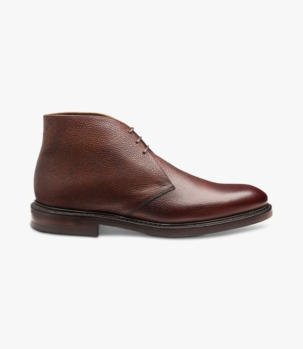 LOAKE - LYTHAM Chukka Boot - Oxblood