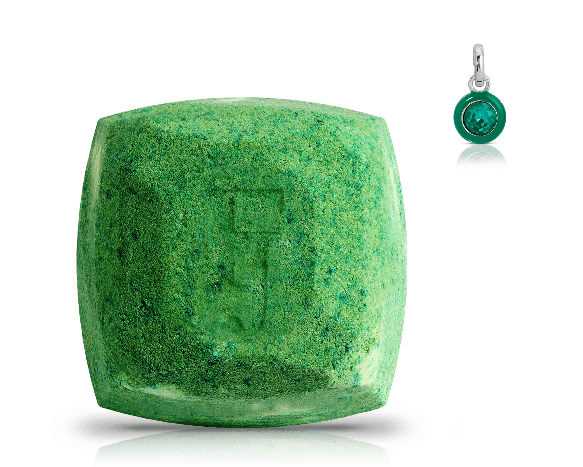 May Emerald Birthstone Charm - Bath Bomb