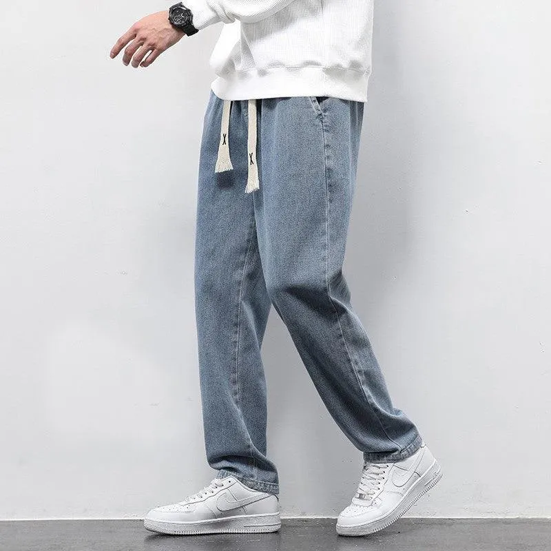 Mens Trousers drawstring All season wear