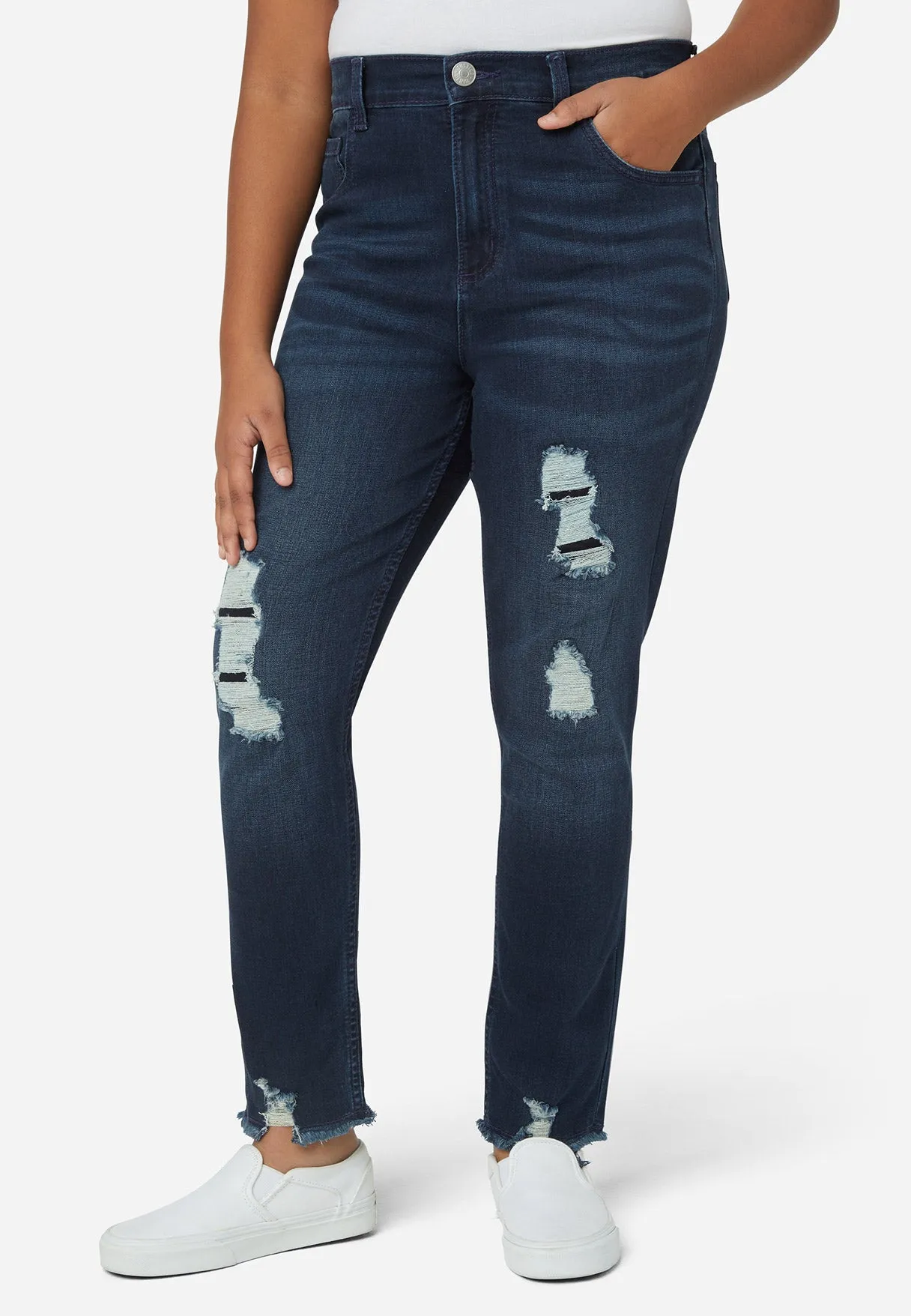 Mini Mon Distressed Jean