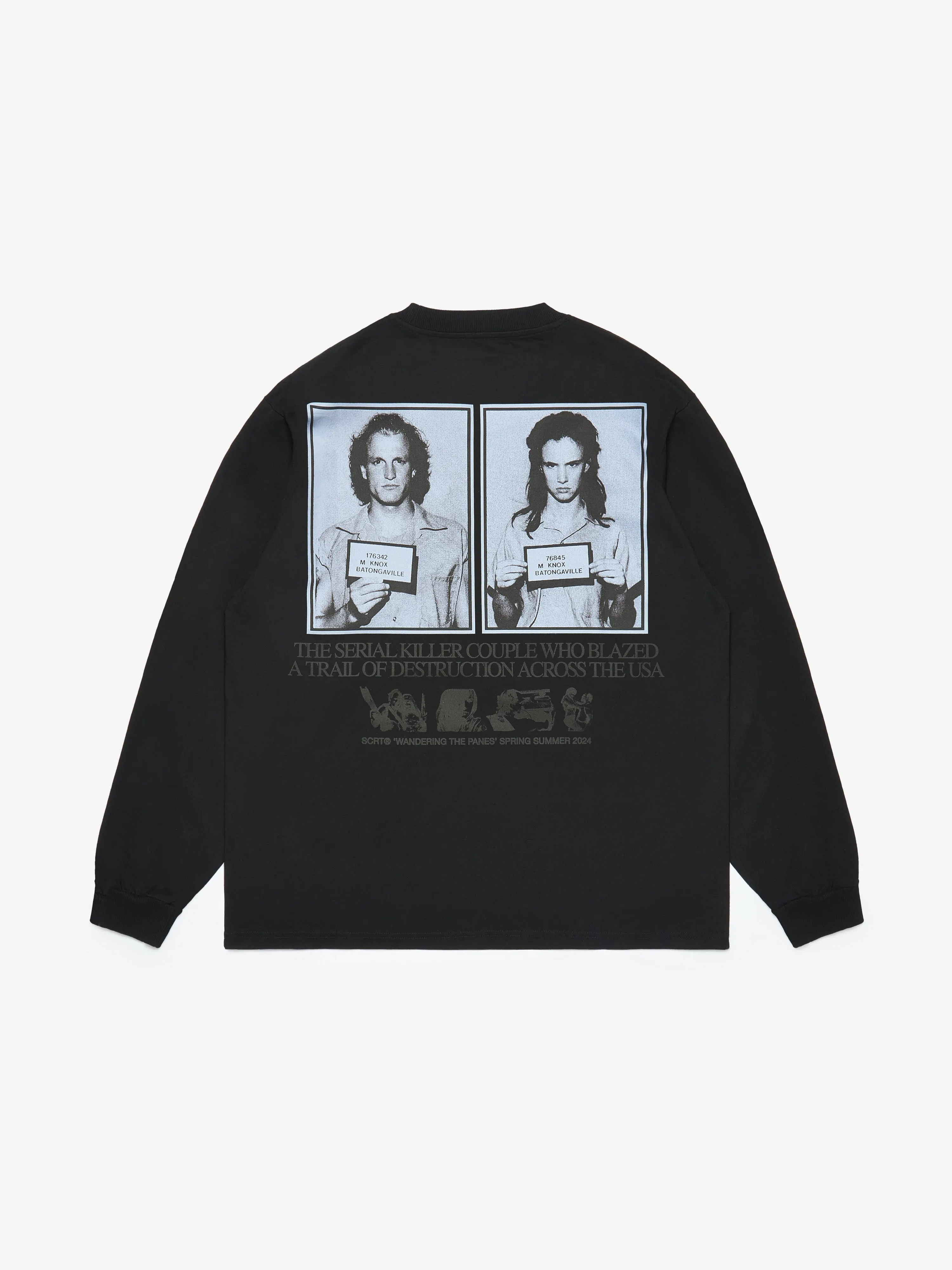 Portrait of a Killer Longsleeve - Black