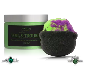 Toil & Trouble - Bath Bomb and Body Scrub Set