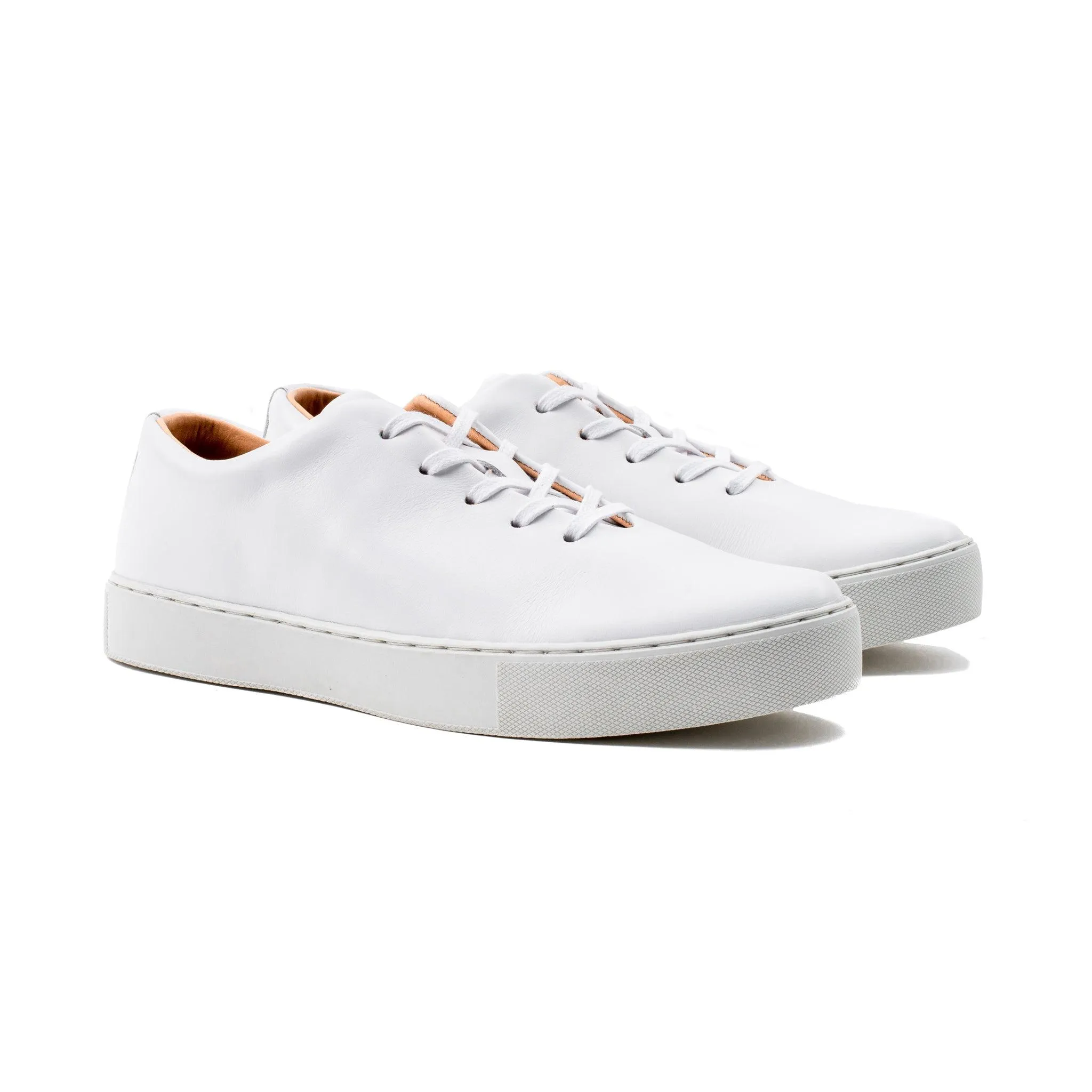 Upton Wholecut - All White Calf