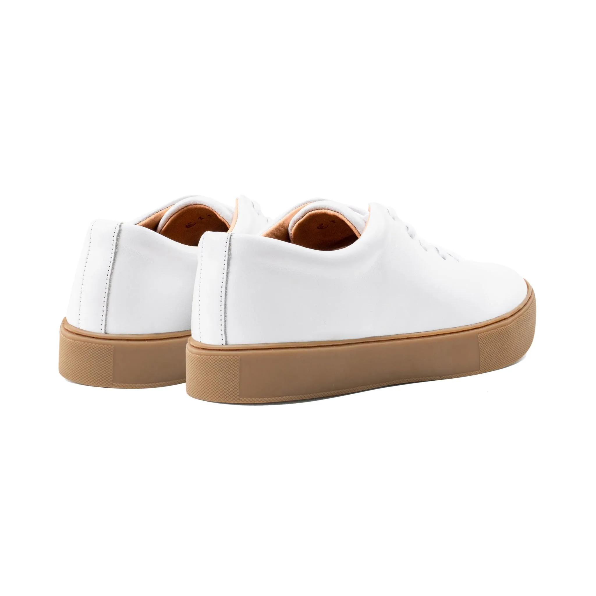 Upton Wholecut - All White Calf