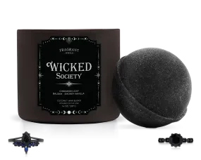 Wicked Society - Candle and Bath Bomb Set