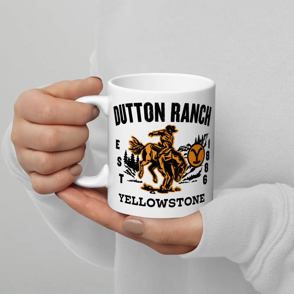 Yellowstone Dutton Ranch Cowboy Mug