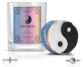 Yin Yang - Candle and Bath Bomb Set